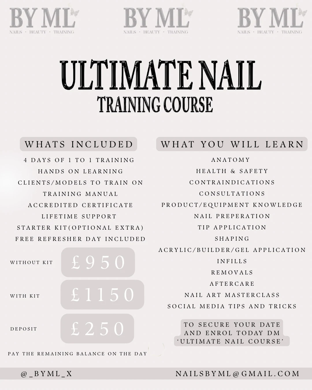 Ultimate Nail Training Course